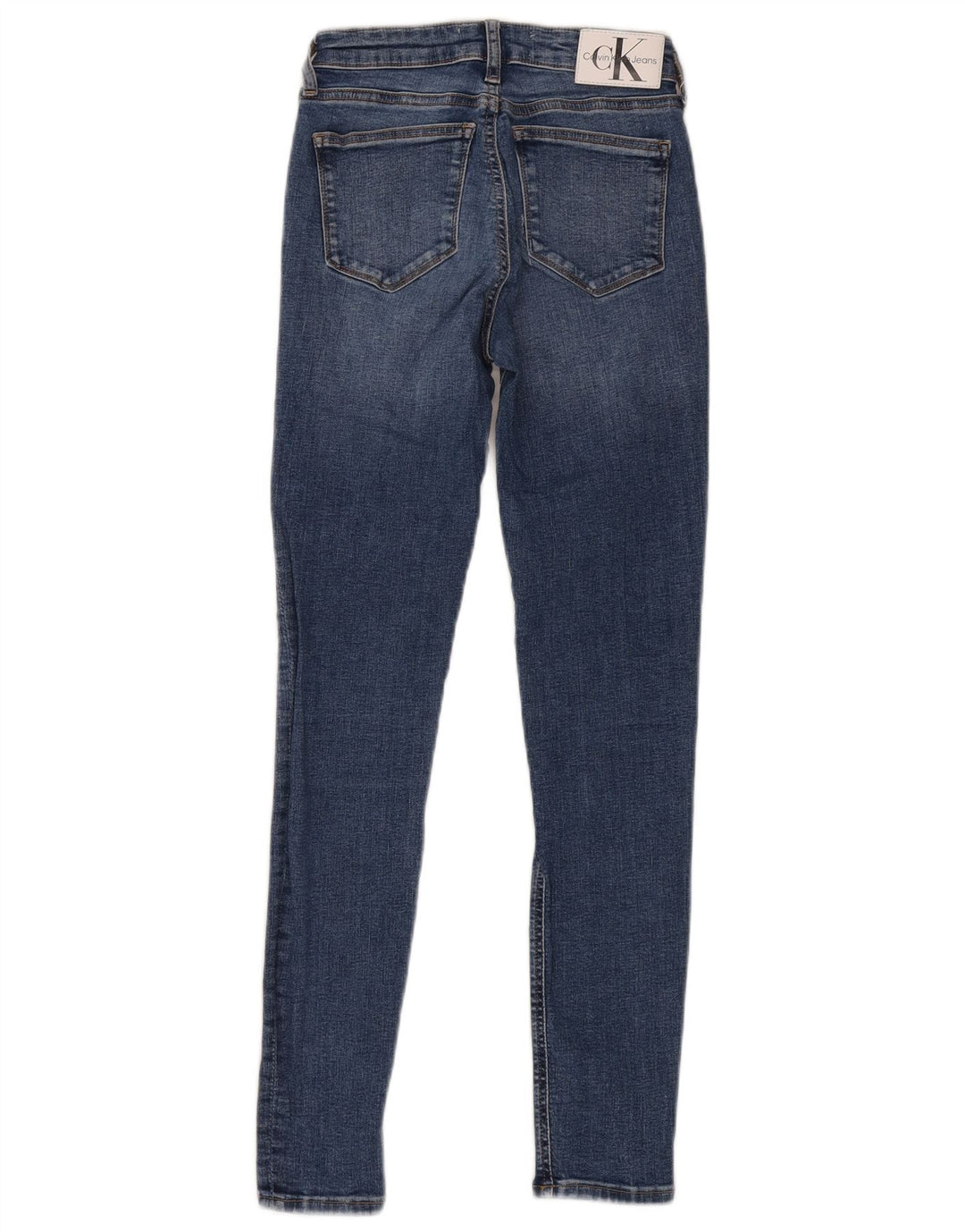 Calvin Klein Womens Skinny Jeans W25 L30 Blue