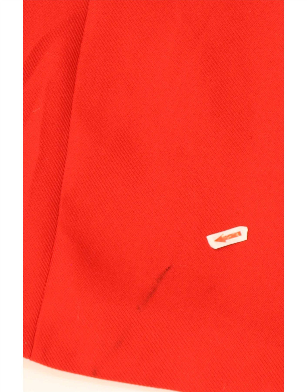 Zara Womens 3/4 Sleeve Oversized Overcoat UK 10 Small Red Polyester