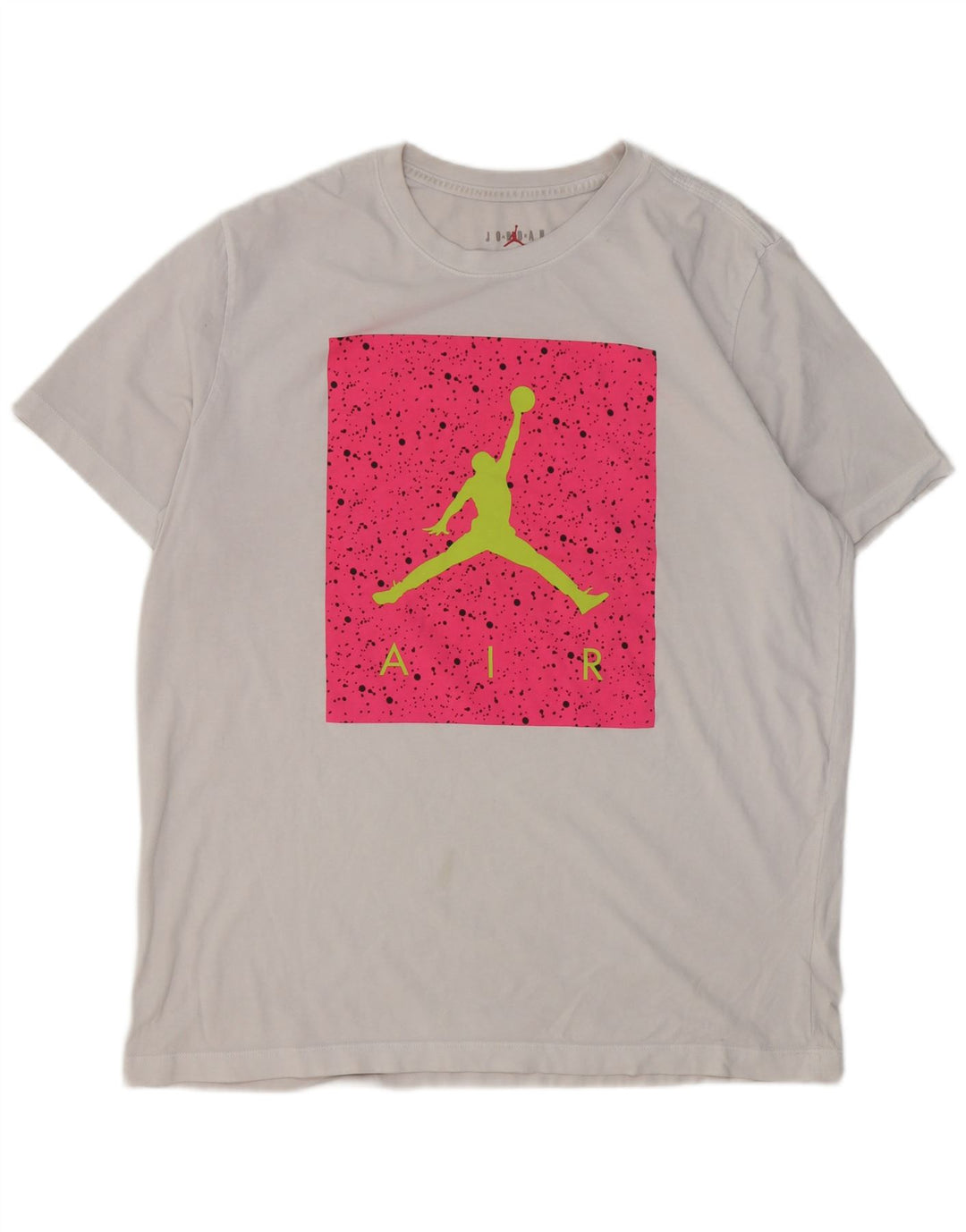 Jordan Mens Graphic T-Shirt Top XL White Cotton