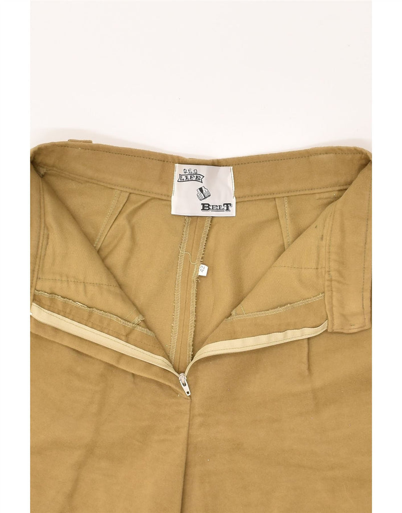 VINTAGE Womens Chino Trousers IT 42 Medium W28  Brown | Vintage Vintage | Thrift | Second-Hand Vintage | Used Clothing | Messina Hembry 