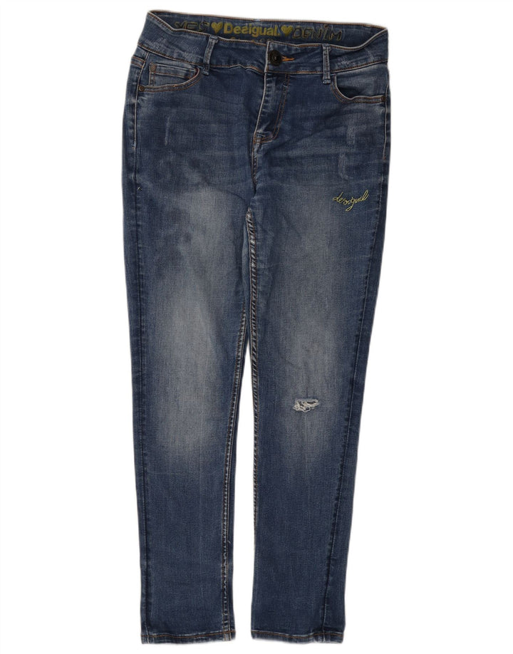 Desigual Womens Skinny Jeans W28 L27 Blue