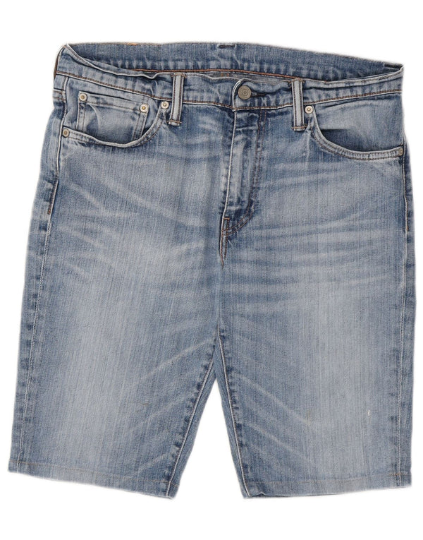 Levi's Mens 511 Denim Shorts W33 Large Blue Cotton