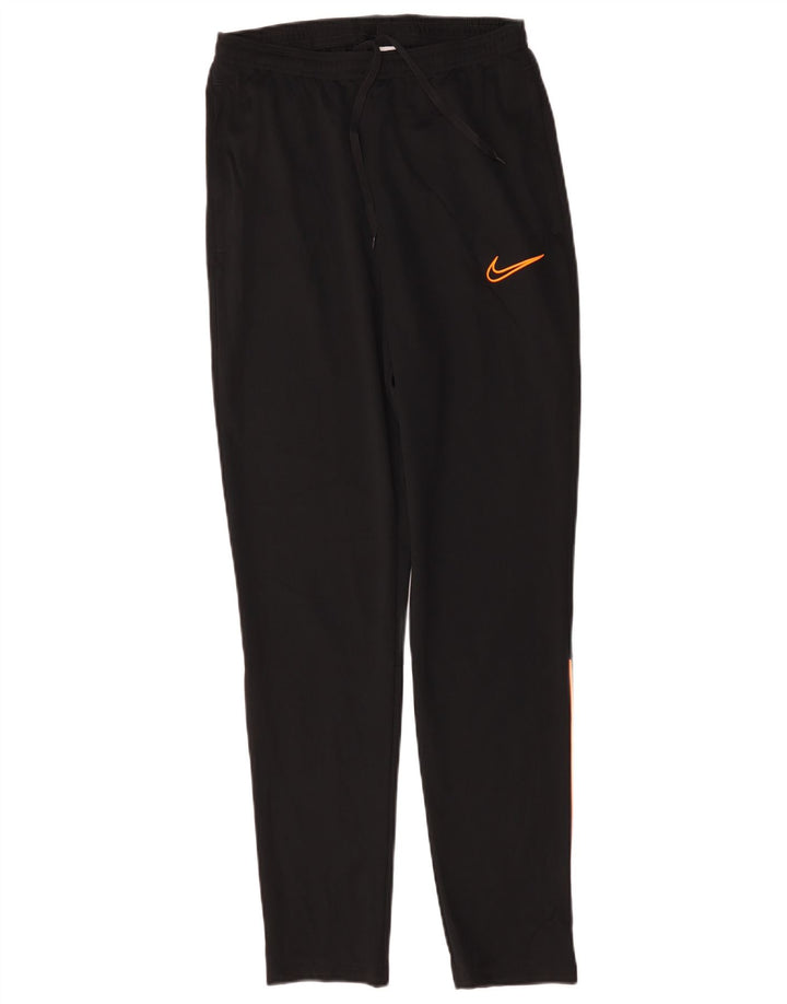 Nike Mens Dri Fit Tracksuit Trousers Small Black Polyester