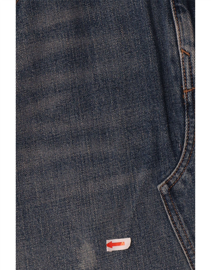 Zara Womens Denim Skirt Small W26  Blue Cotton