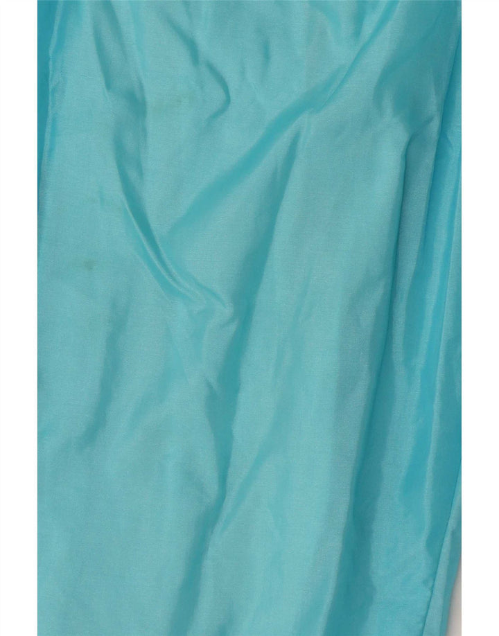 Vintage Womens Tracksuit Trousers 2XL Blue Colourblock Polyamide