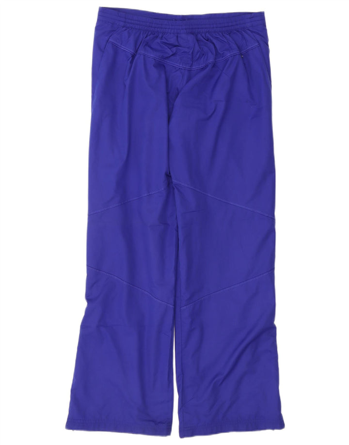 Nike Womens Tracksuit Trousers UK 8/10 Small Blue Polyester