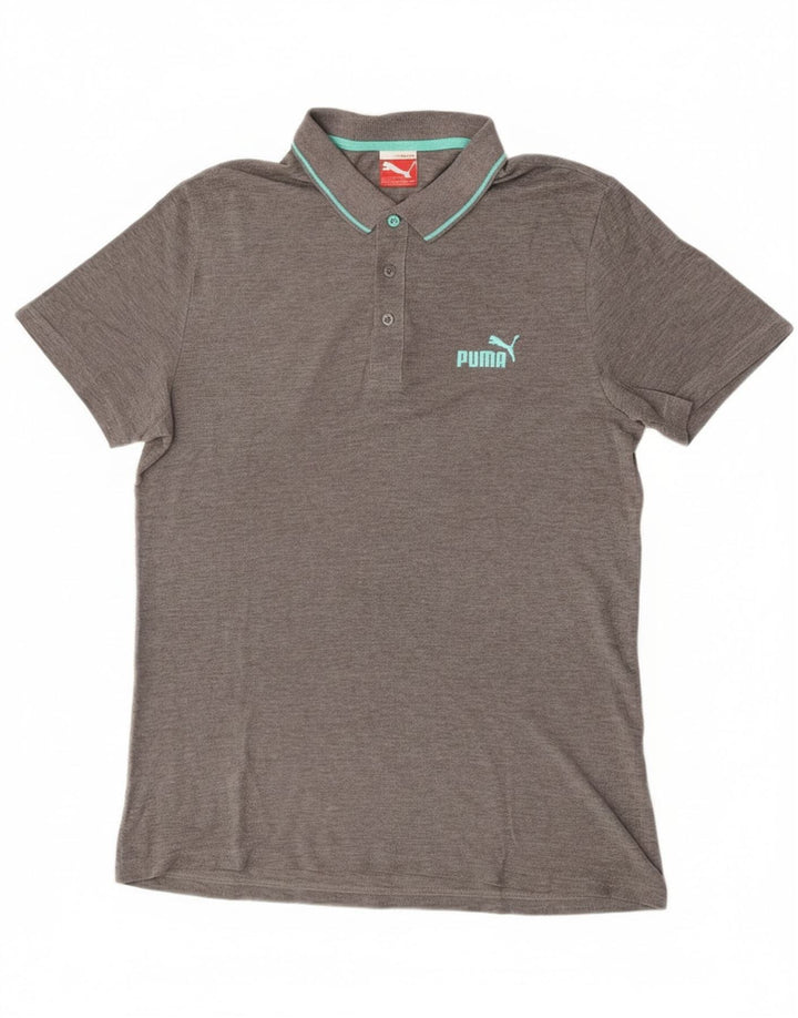 Puma Mens Polo Shirt Medium Grey