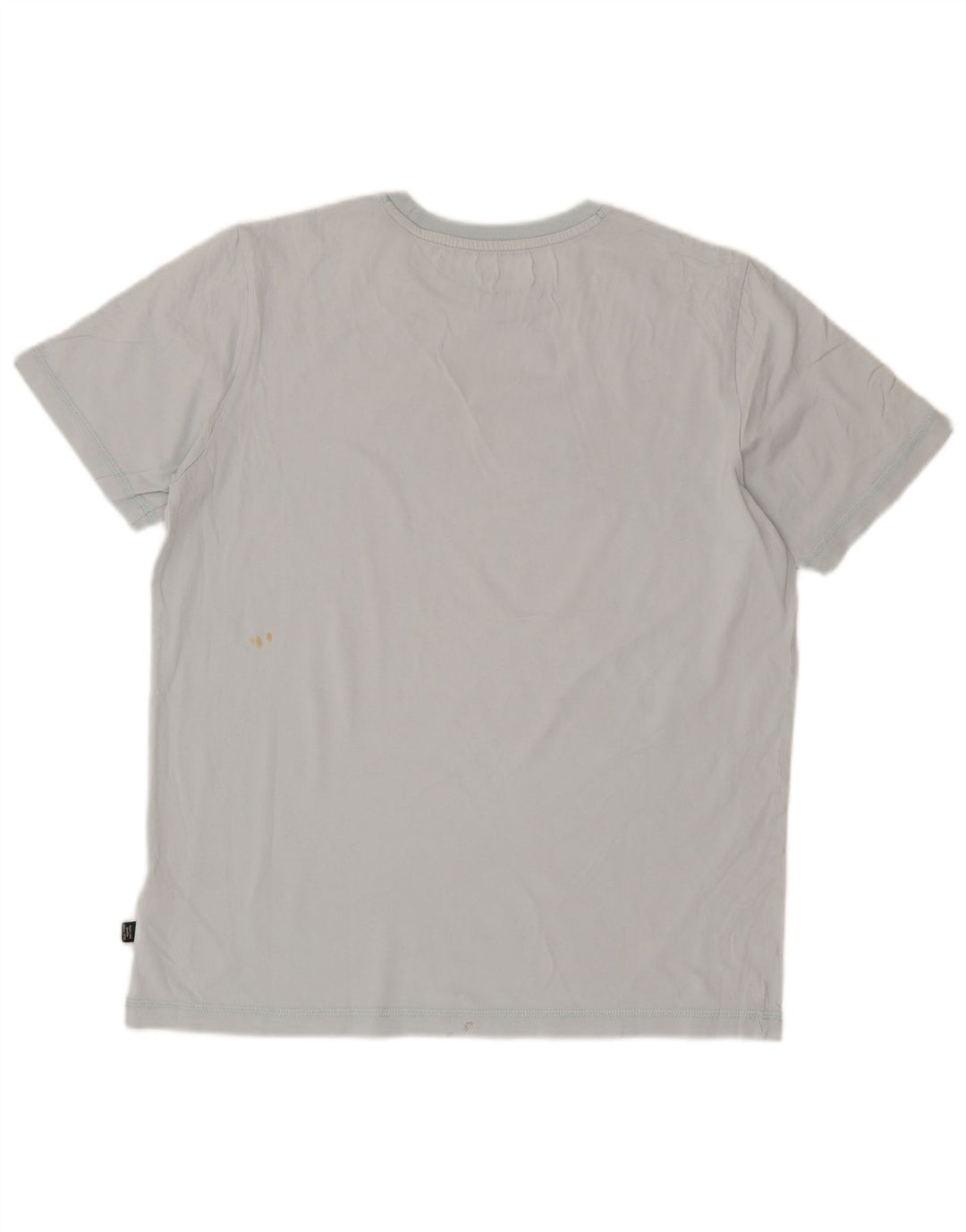 Puma Mens Graphic T-Shirt Top Medium Blue Cotton