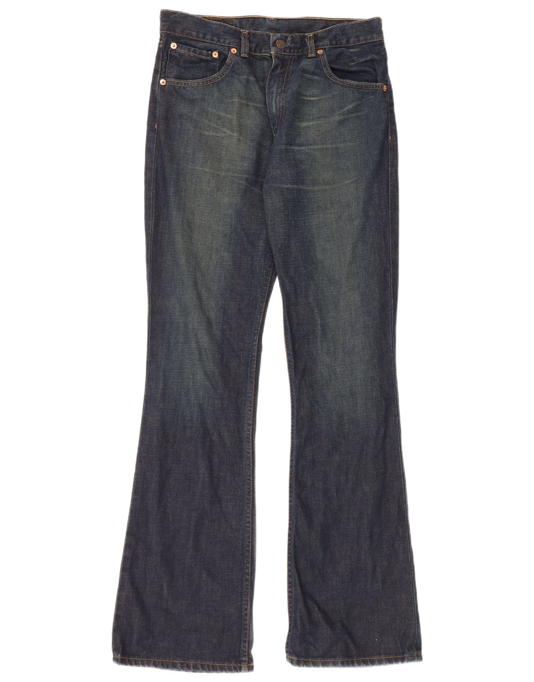 Levi's Womens 525 Bootcut Jeans  W31 L34 Blue Cotton