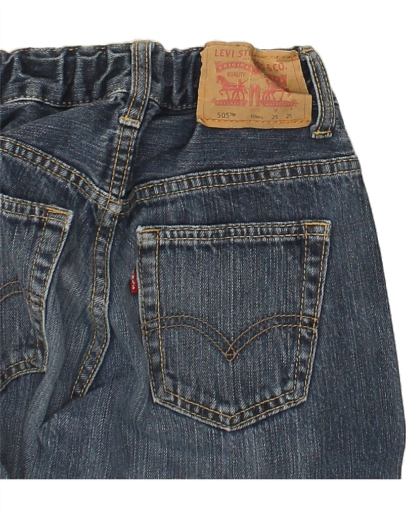 LEVI'S Boys 505 Regular Straight Jeans 9-10 Years W25 L25  Blue | Vintage Levi's | Thrift | Second-Hand Levi's | Used Clothing | Messina Hembry 