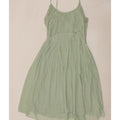 Reiss Womens Slip Dress UK 10 Small  Green Polyester