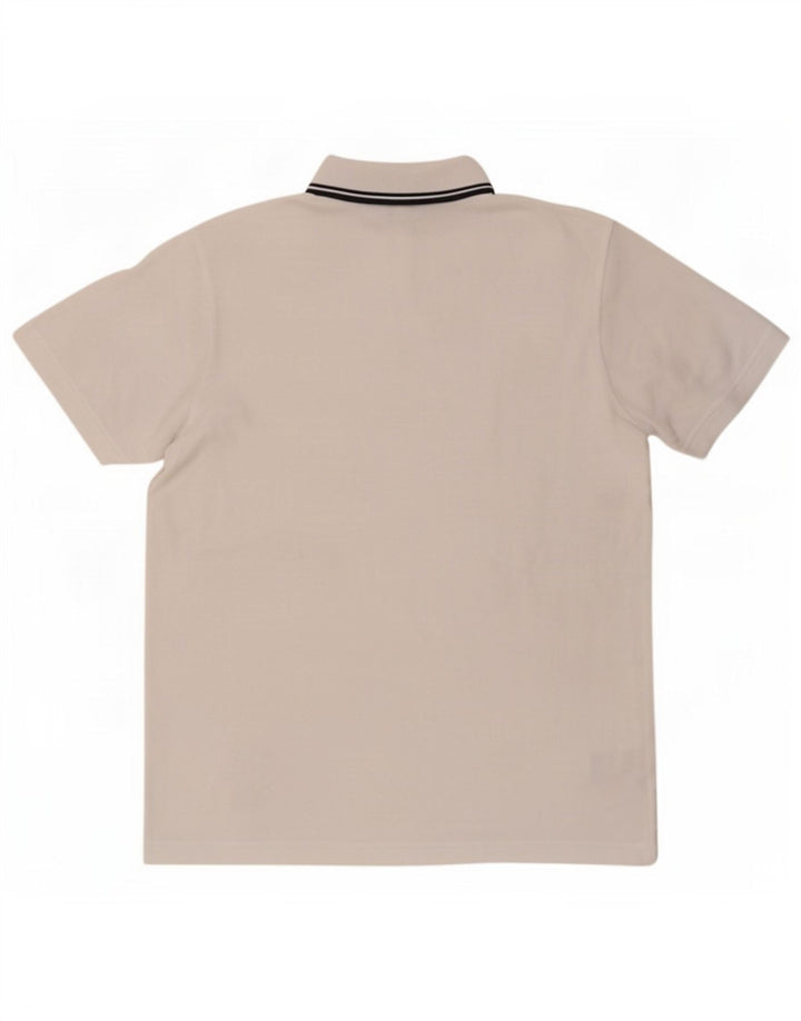 Umbro Mens Polo Shirt Medium White Polyester