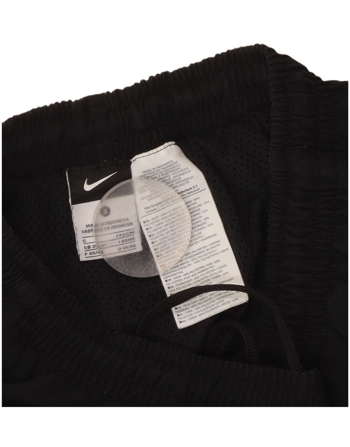 Nike Mens Tracksuit Trousers Joggers Small  Black Polyester