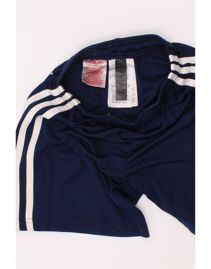 Adidas Boys Aeroready Sport Shorts 5-6 Years Navy Blue Polyester