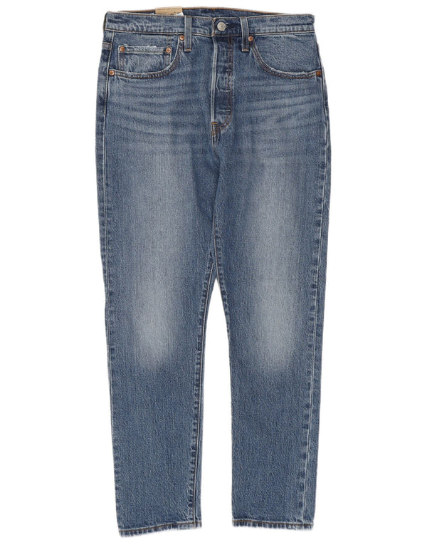 Levi's Mens High Waist Skinny Jeans Small W29 L27 Blue Cotton