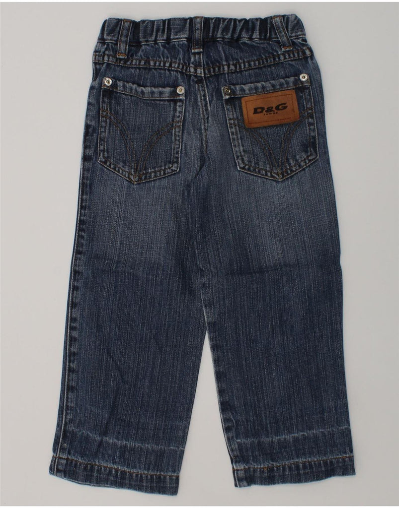 DOLCE & GABBANA Boys Straight Jeans 2-3 Years W20 L15 Blue Cotton | Vintage Dolce & Gabbana | Thrift | Second-Hand Dolce & Gabbana | Used Clothing | Messina Hembry 