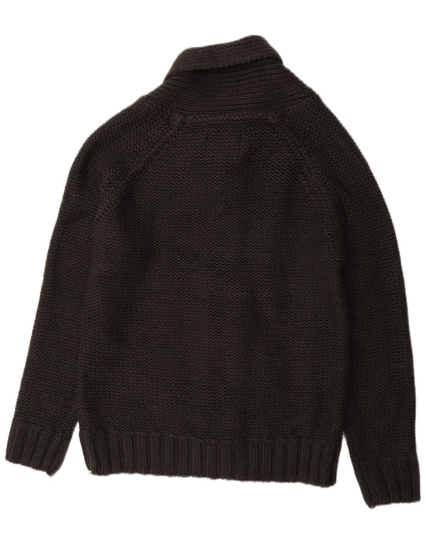 Petrol Industries Mens Cardigan Sweater 2XL Grey Acrylic