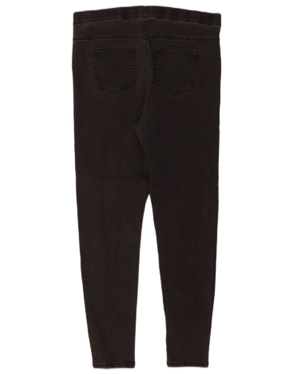 Marks & Spencer Womens Jegging Jeans UK 14 Large W34 L28 Grey Cotton