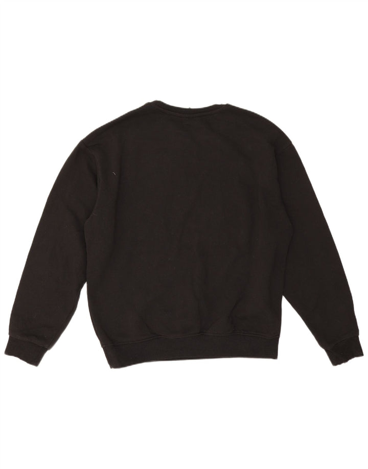 NBA Mens Chicago Bulls Graphic Sweatshirt Jumper Small Black Cotton