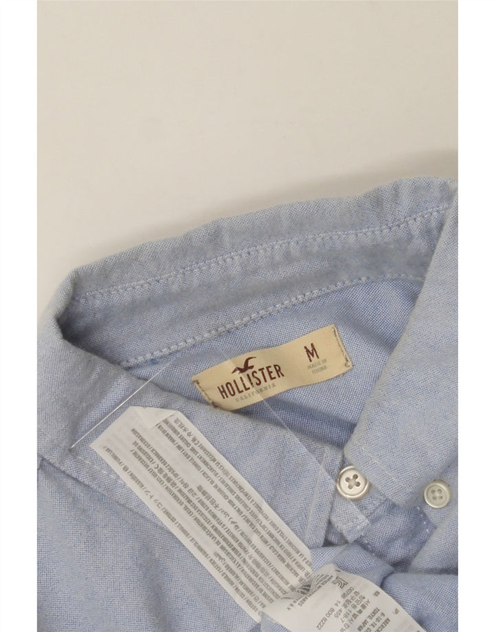 HOLLISTER Mens Shirt Medium Blue Cotton Vintage Hollister and Second-Hand Hollister from Messina Hembry 