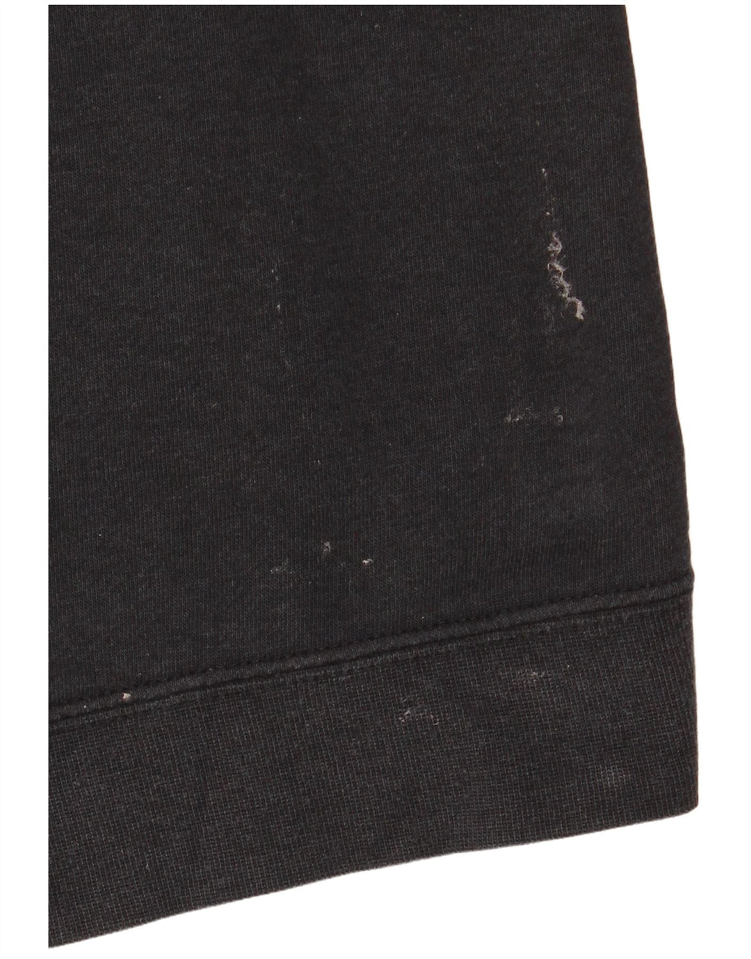 Nike Mens Zip Hoodie Sweater Large Black Cotton