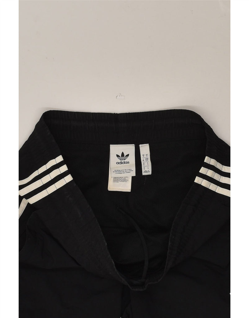 ADIDAS Mens Sport Shorts Small Black Nylon | Vintage Adidas | Thrift | Second-Hand Adidas | Used Clothing | Messina Hembry 