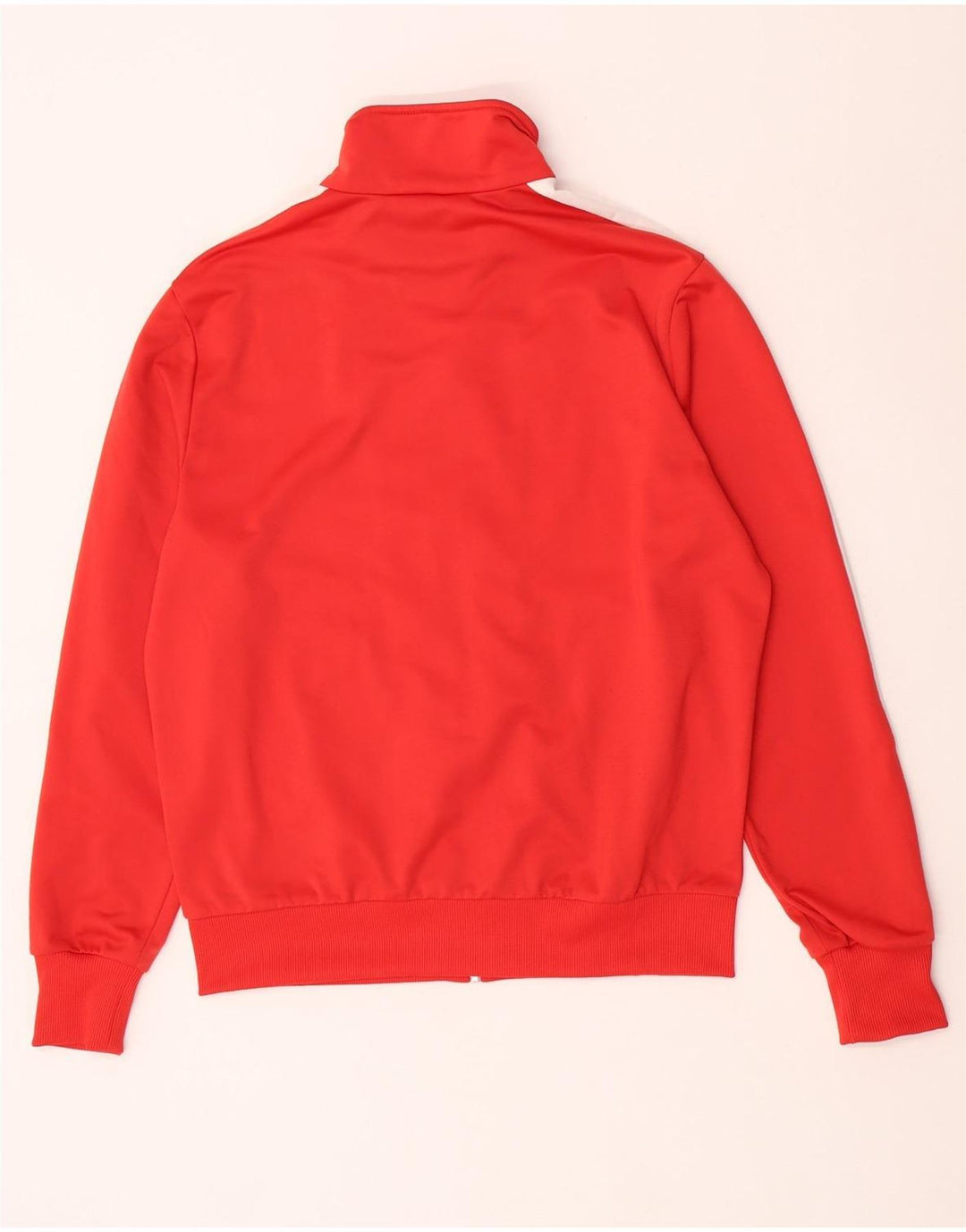 Puma Mens Tracksuit Top Jacket Medium Red Colourblock Polyester