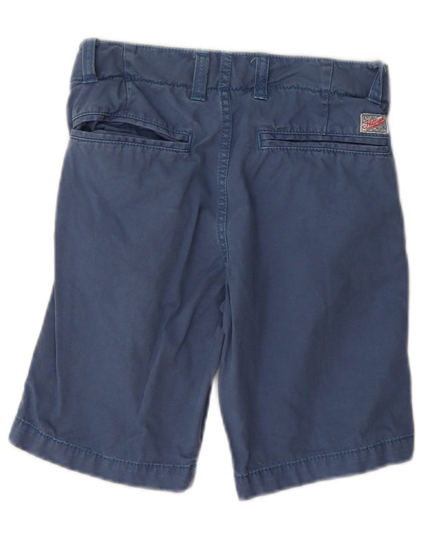 Tommy Hilfiger Boys Chino Shorts 7-8 Years W24 Blue Cotton