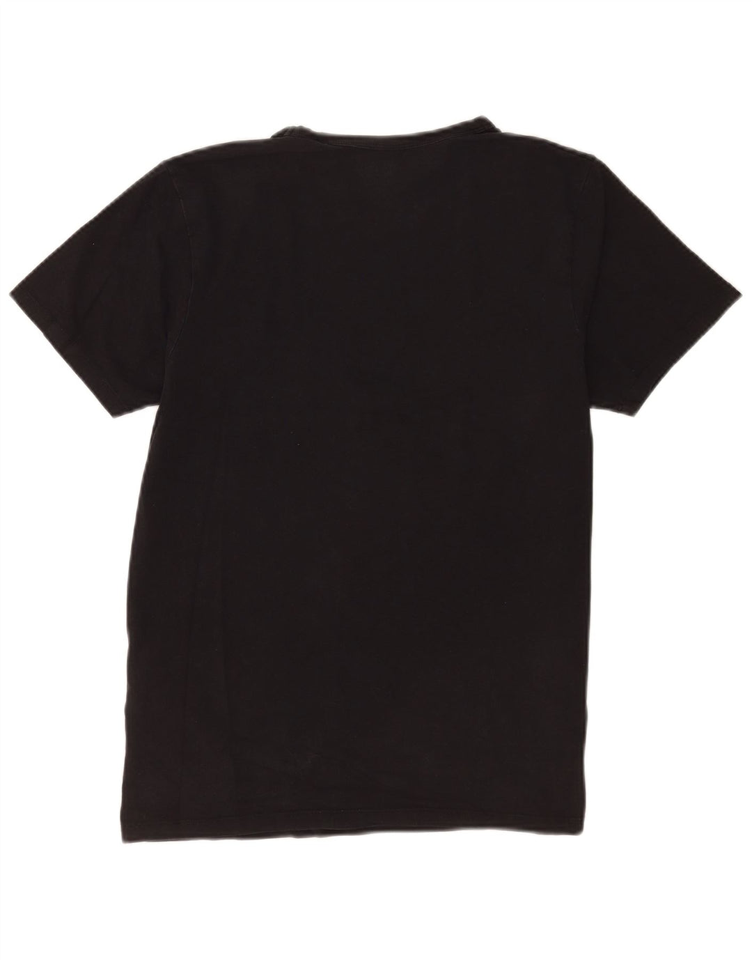Jack & Jones Mens T-Shirt Top Large Black Cotton