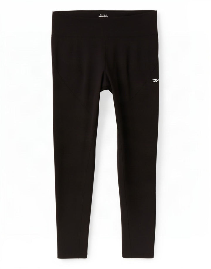 Reebok Womens Crop Leggings UK 20/22 XL Black