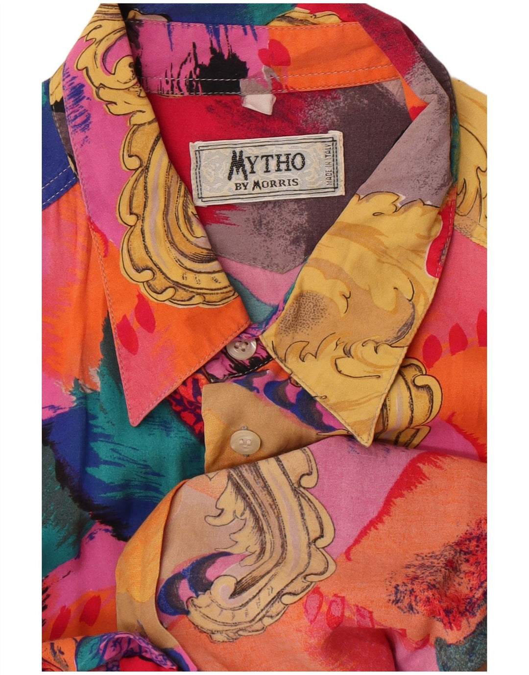 Morris  Mens Shirt Large Multicoloured Paisley