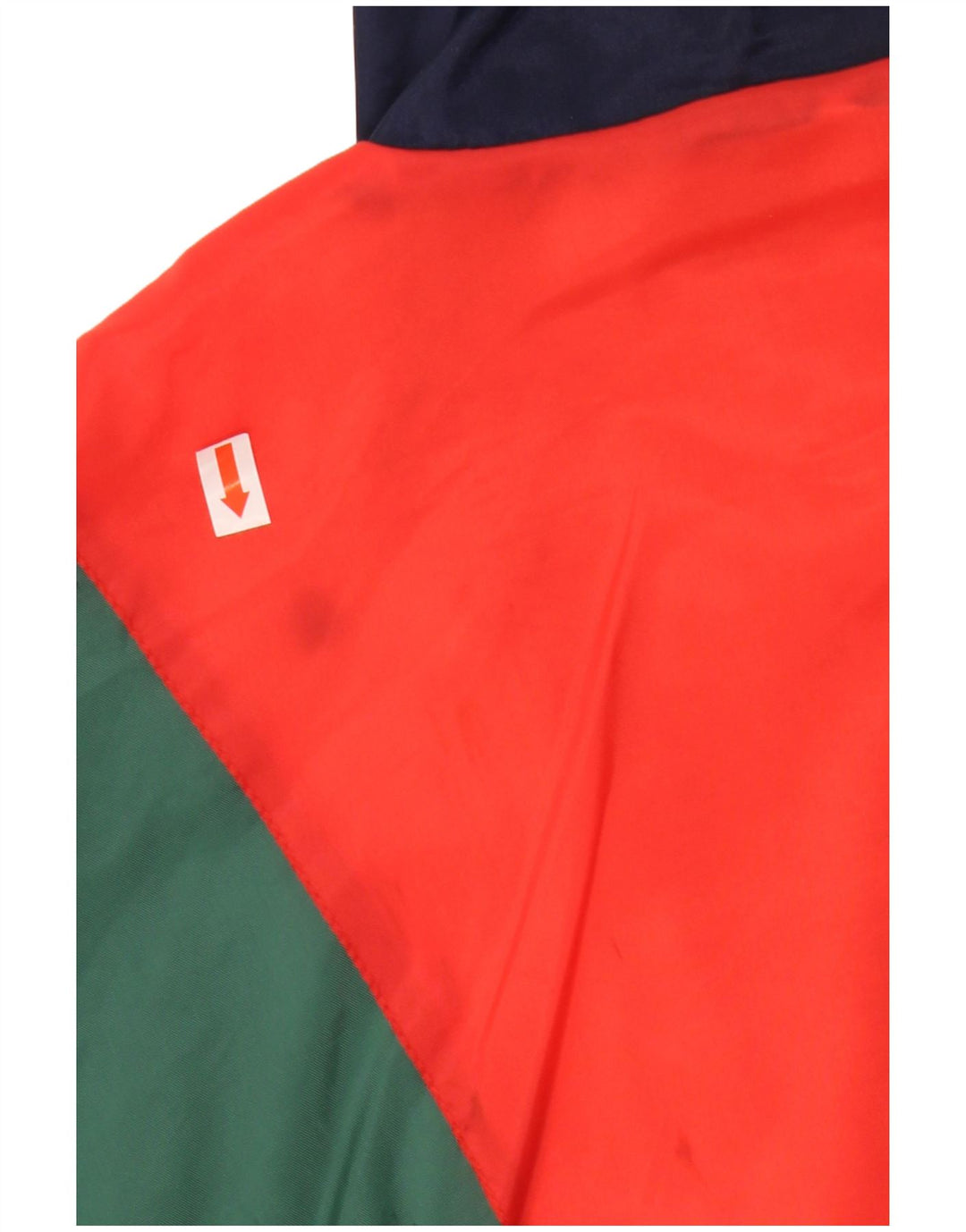 VINTAGE Mens Tracksuit Top Jacket Large Multicoloured Colourblock