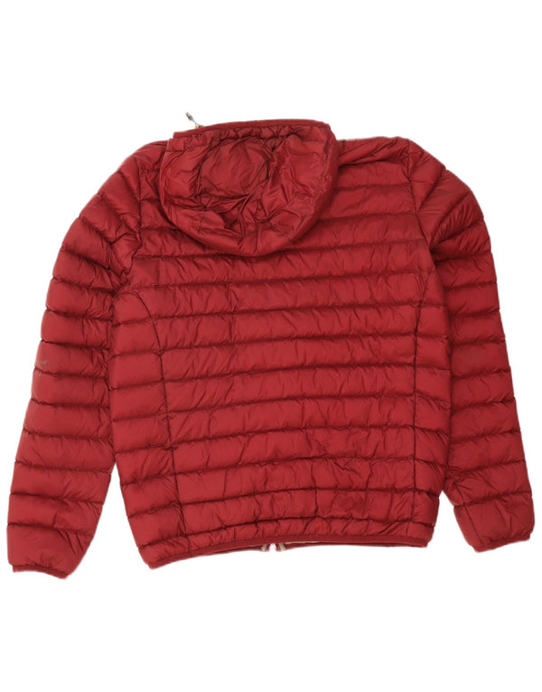 Ciesse Piumini Mens Hooded Padded Jacket EU 50 Medium Burgundy