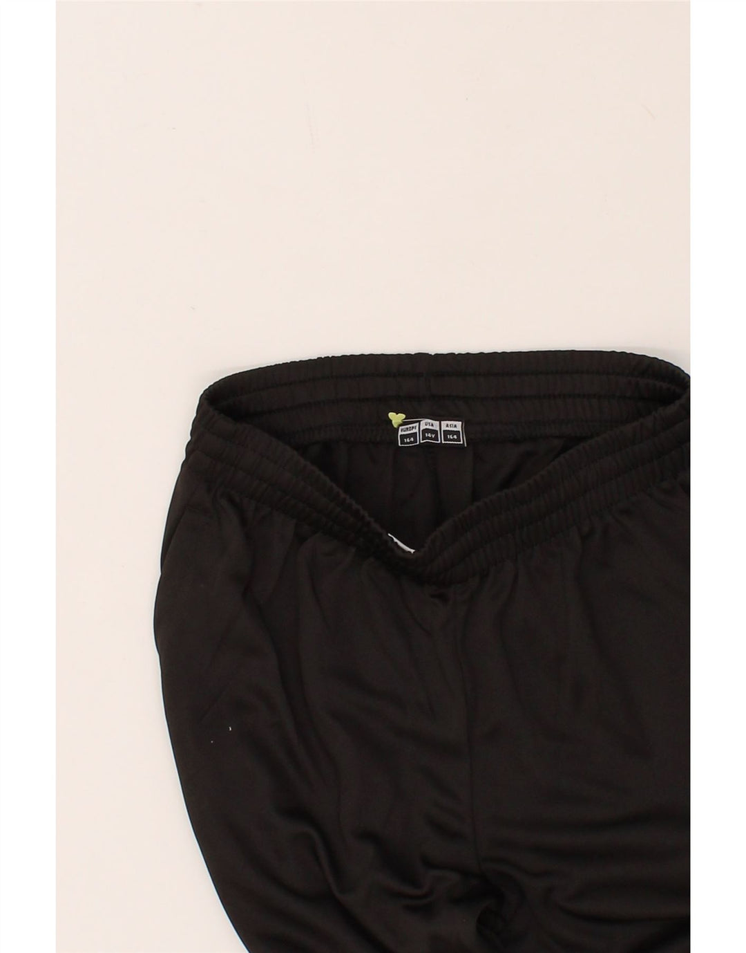 HUMMEL Boys Graphic Tracksuit Trousers 13-14 Years Black Polyester Vintage Hummel and Second-Hand Hummel from Messina Hembry 