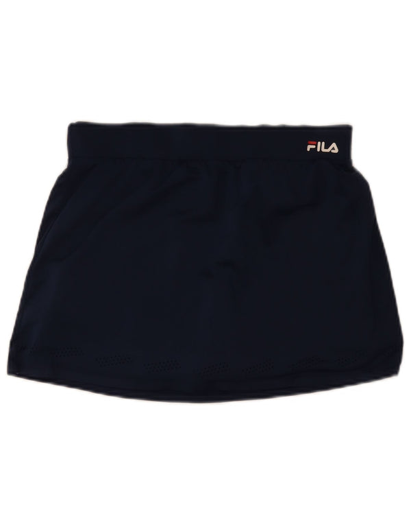 Fila Womens Tennis Skirt UK 10 Small Navy Blue Polyester