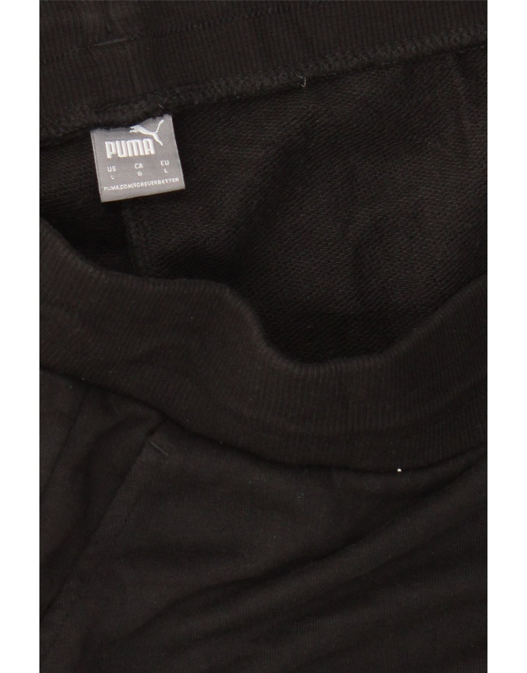 PUMA Womens Sport Shorts UK 16 Large Black