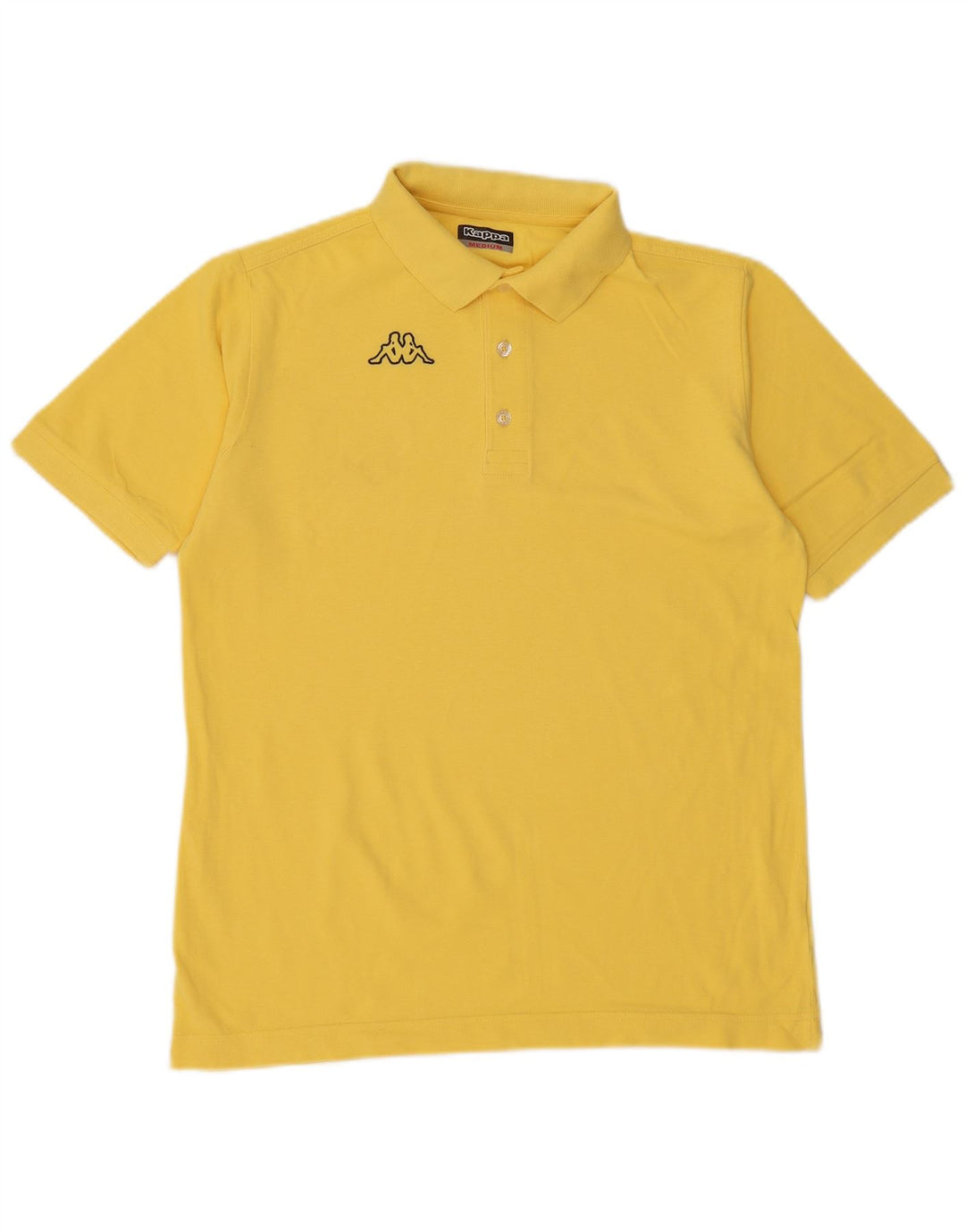 KAPPA Mens Polo Shirt Medium Yellow