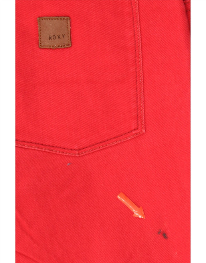Roxy Womens Skinny Jeans US 8 Medium W28 L27 Red Cotton