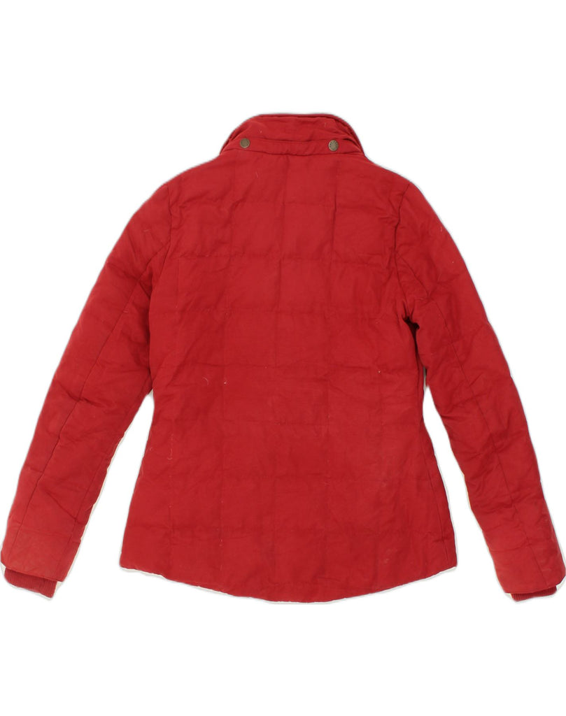 FAT FACE Womens Padded Jacket UK 10 Small Red Polyester | Vintage Fat Face | Thrift | Second-Hand Fat Face | Used Clothing | Messina Hembry 