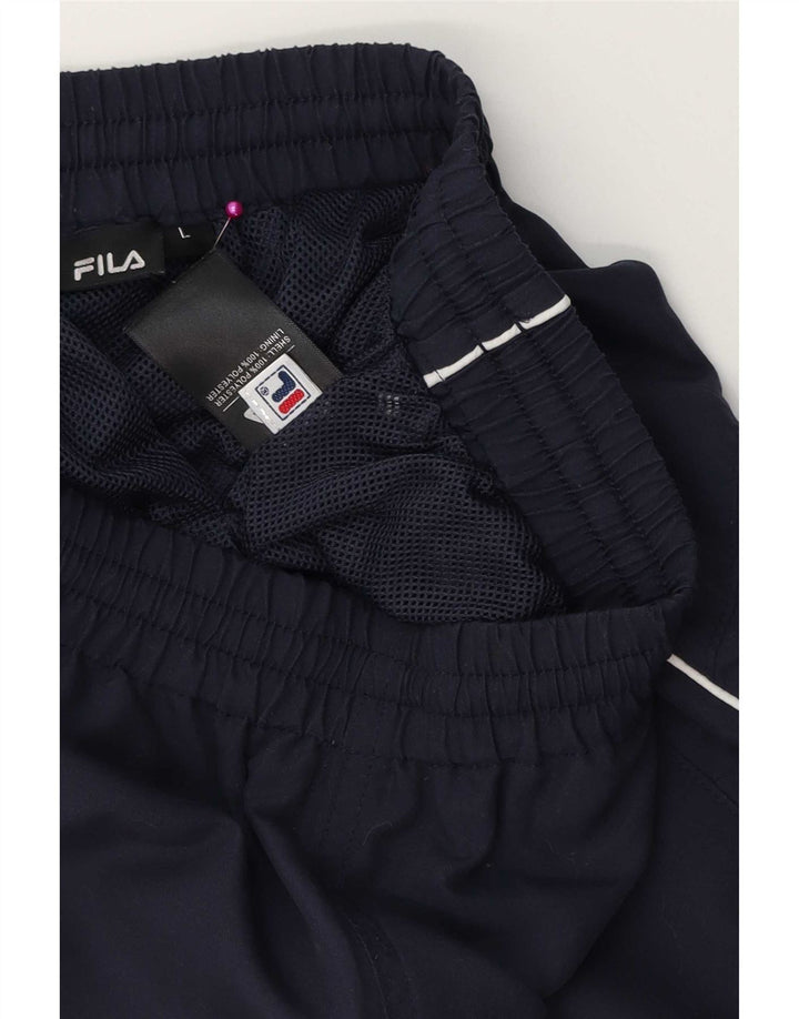 Fila Mens Sport Shorts Large Navy Blue Polyester