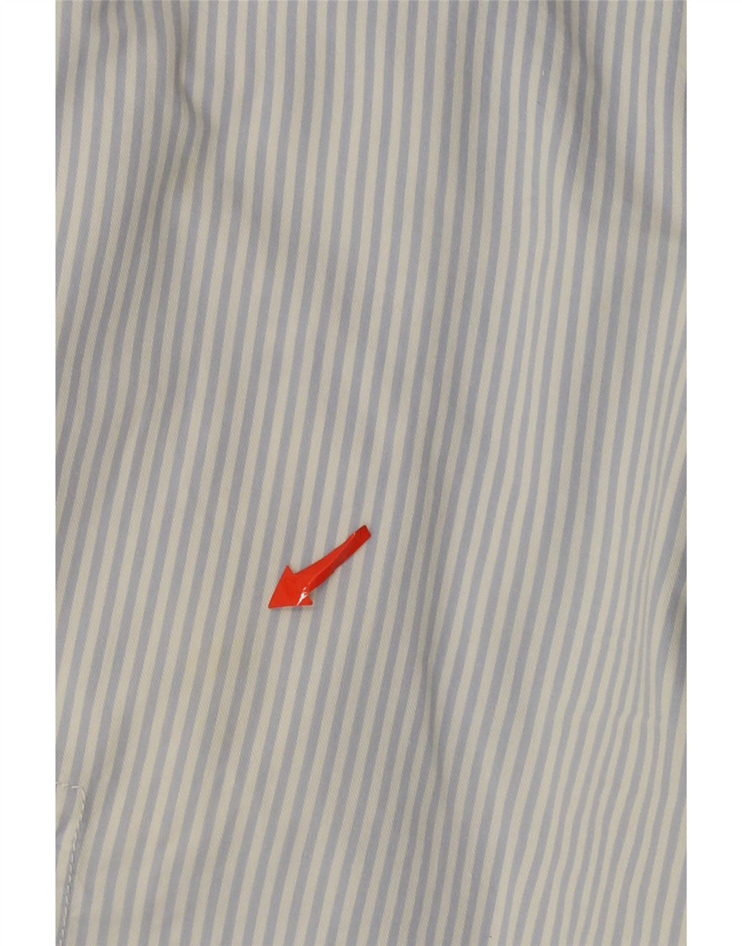 YUKO Mens Cargo Shorts IT 50 Large W36  Blue Pinstripe Cotton