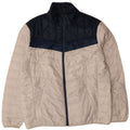 TIMBERLAND Mens Padded Jacket UK 42 XL Off White Colourblock Polyester
