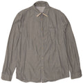 Guess Mens Regular Fit Shirt UK 40 Large Grey Check Cotton