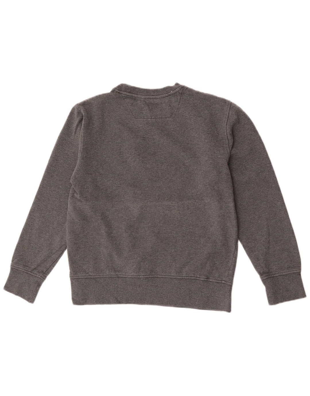 DC Mens Sweatshirt Jumper Small Grey Colourblock Cotton