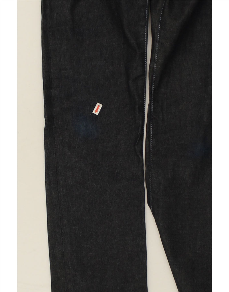 ARMANI Womens Slim Jeans W30 L31 Navy Blue Cotton | Vintage Armani | Thrift | Second-Hand Armani | Used Clothing | Messina Hembry 
