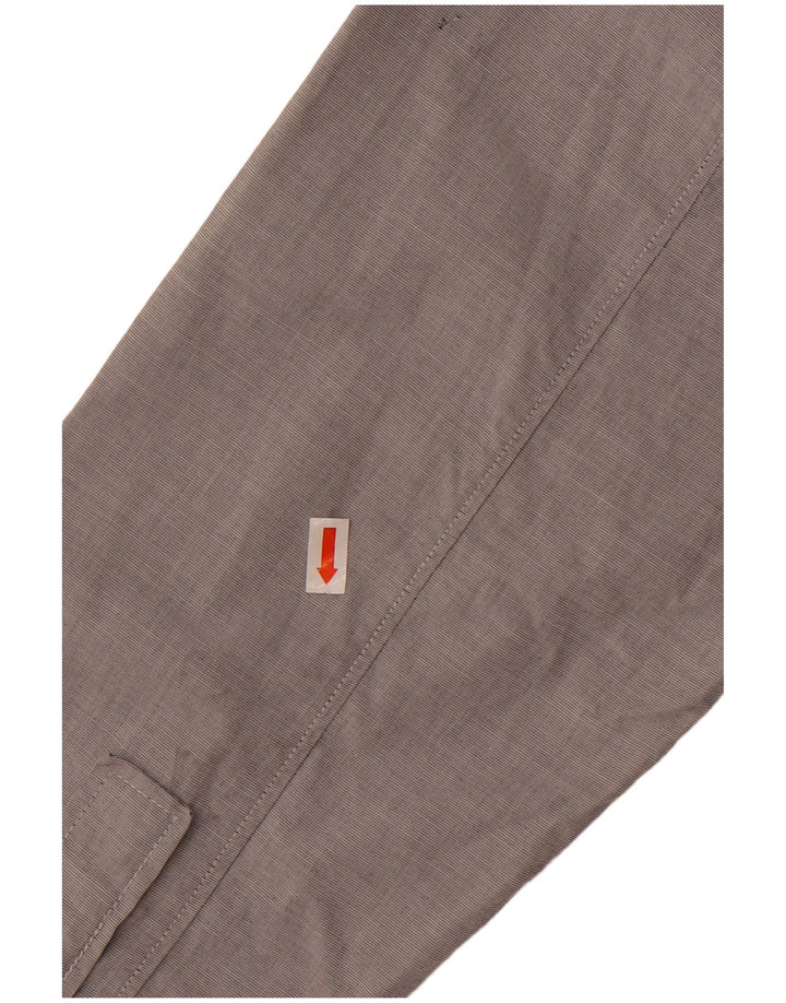 G-Star Mens Shirt Large Grey Cotton