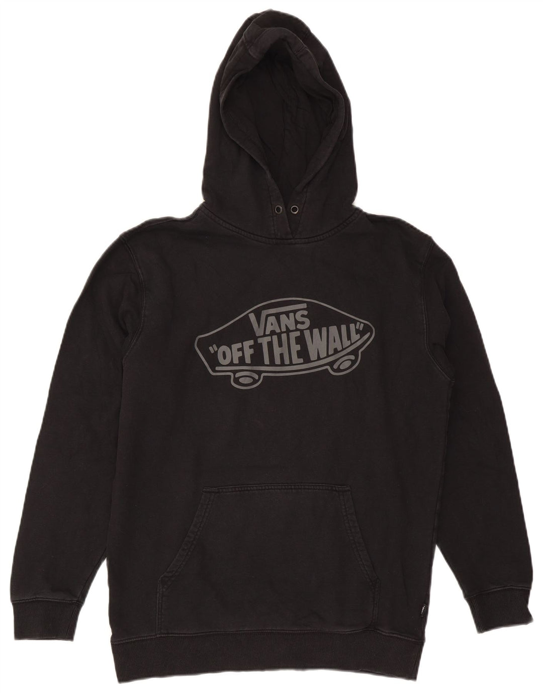 Vans Mens Graphic Hoodie Jumper Medium Black