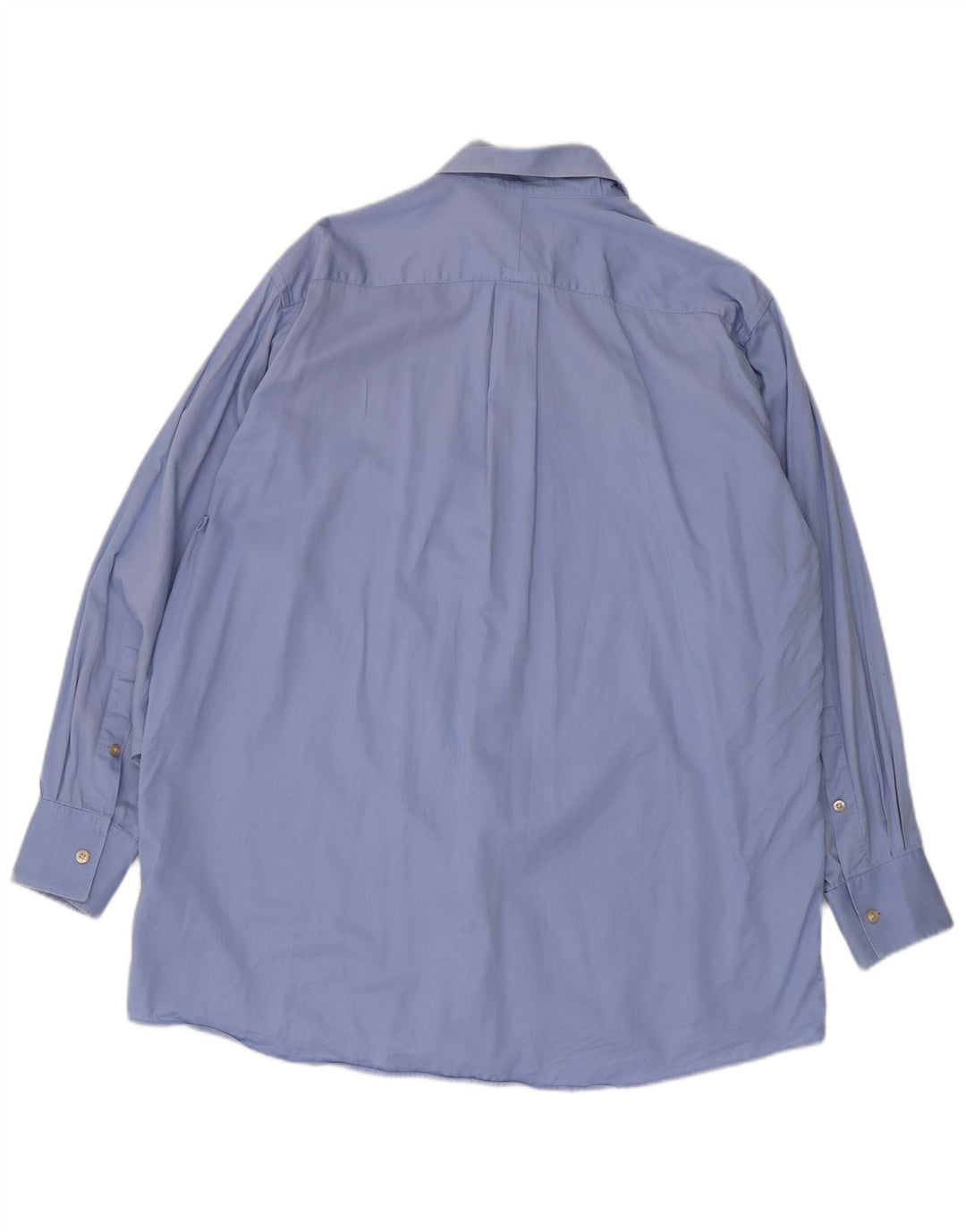 Michael Kors Mens Shirt Size 16 1/2 Large Blue Cotton