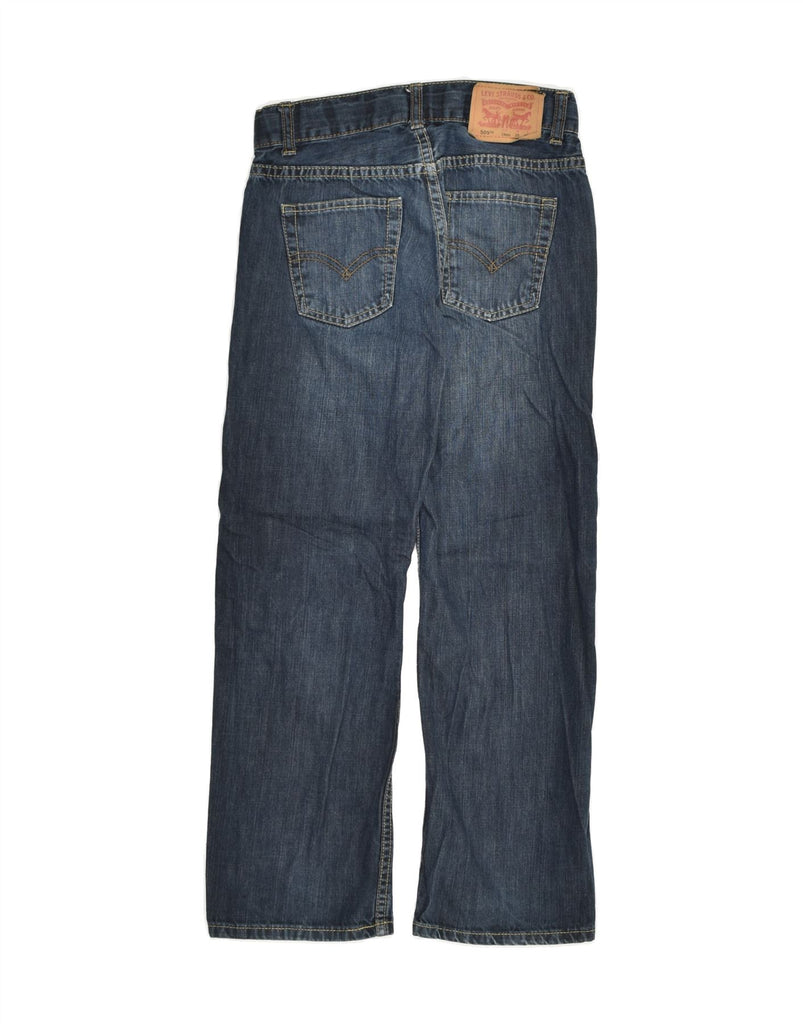 LEVI'S Boys 505 Regular Straight Jeans 9-10 Years W25 L25  Blue Cotton | Vintage Levi's | Thrift | Second-Hand Levi's | Used Clothing | Messina Hembry 