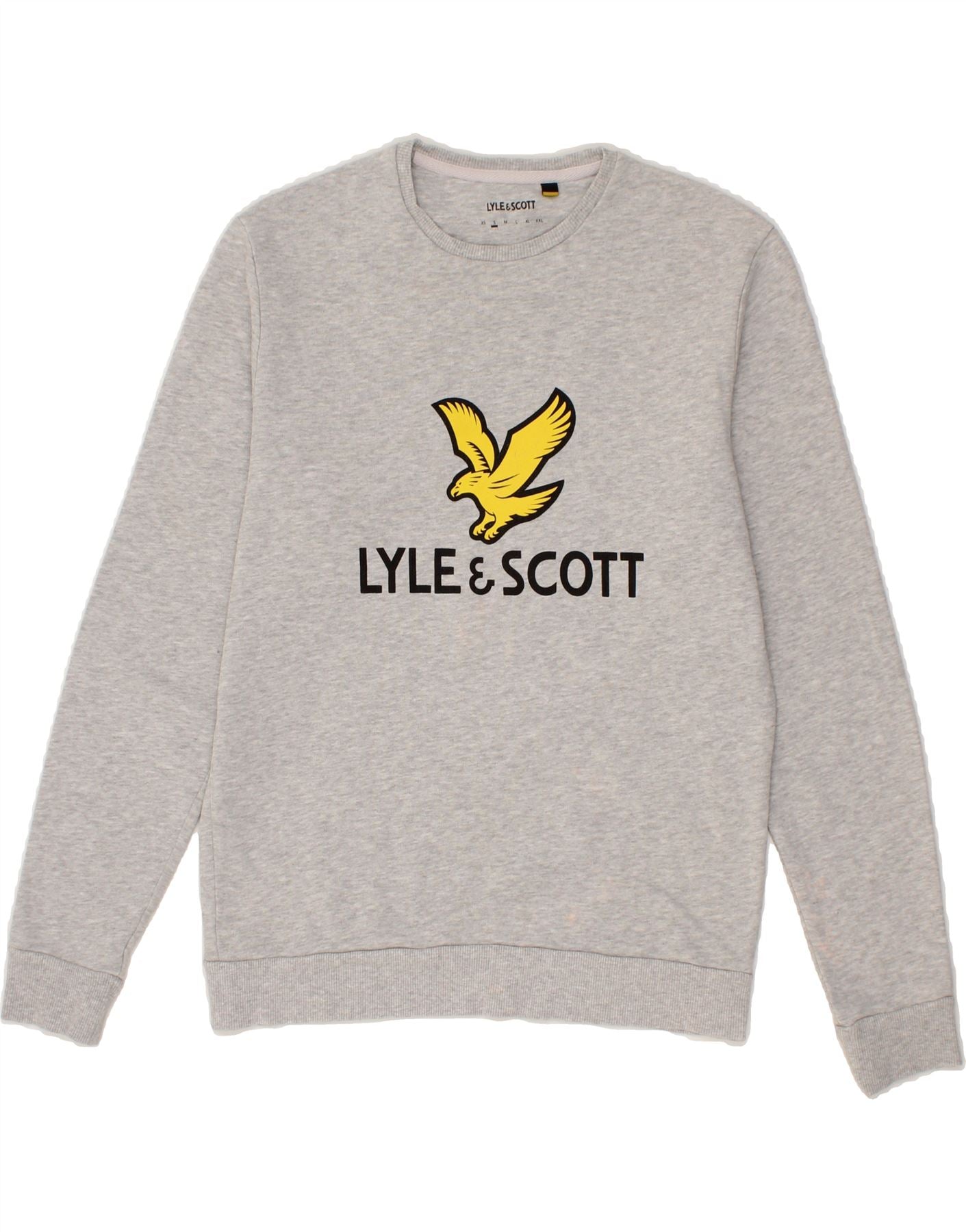 LYLE SCOTT Felpa con cappuccio grafica da uomo, piccola, in